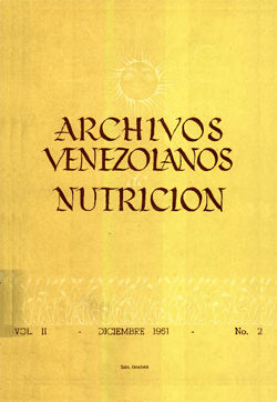 Archivos Venezolanos de Nutrición