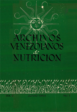 Archivos Venezolanos de Nutrición