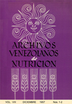 Archivos Venezolanos de Nutrición