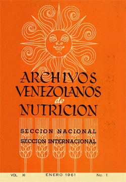 Archivos Venezolanos de Nutrición