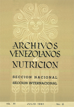 Archivos Venezolanos de Nutrición