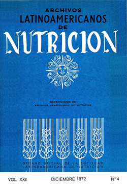 Archivos Latinoamericanos de Nutrición