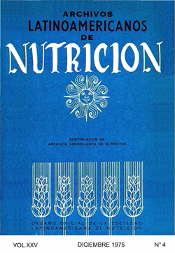 Archivos Latinoamericanos de Nutrición