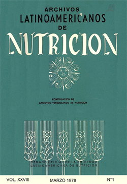 Archivos Latinoamericanos de Nutrición