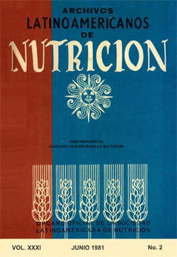 Archivos Latinoamericanos de Nutrición