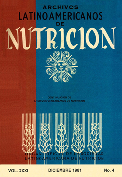 Archivos Latinoamericanos de Nutrición