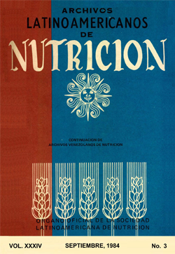 Archivos Latinoamericanos de Nutrición