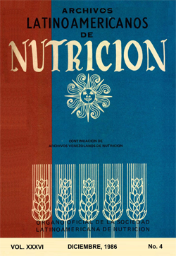 Archivos Latinoamericanos de Nutrición