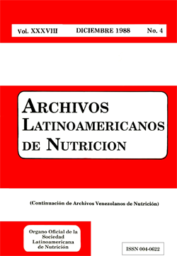 Archivos Latinoamericanos de Nutrición