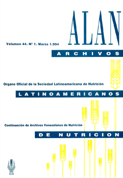 Archivos Latinoamericanos de Nutrición