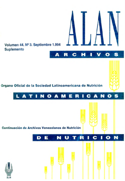 Archivos Latinoamericanos de Nutrición