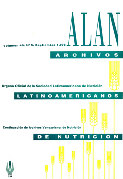 Archivos Latinoamericanos de Nutrición