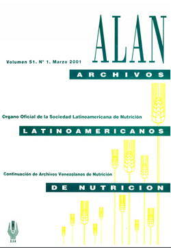 Archivos Latinoamericanos de Nutrición