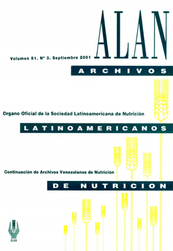 Archivos Latinoamericanos de Nutrición
