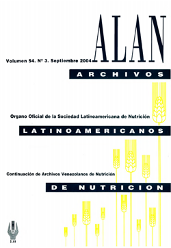 Archivos Latinoamericanos de Nutrición