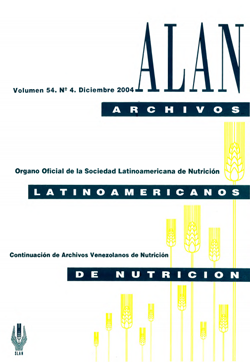 Archivos Latinoamericanos de Nutrición