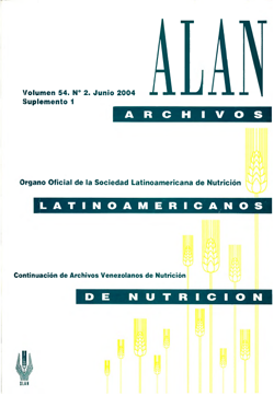 Archivos Latinoamericanos de Nutrición