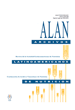 Archivos Latinoamericanos de Nutrición