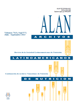 Archivos Latinoamericanos de Nutrición