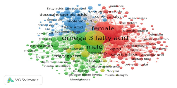 Figura 1. Análisis de red. Principio del formulario Fuente. Elaboración propia (Programa VOSviewer).