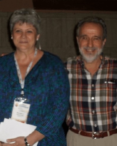Dra. María Nieves García Casal (Presidenta Congreso SLAN 2015) y el Dr. Eduardo Atalah Samur